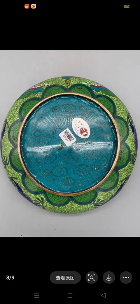 古玩銅器銅缽真品鑒賞圖