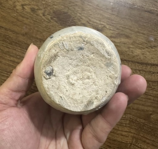 古玩陶瓷青花花卉紋雙系罐真品鑒賞圖