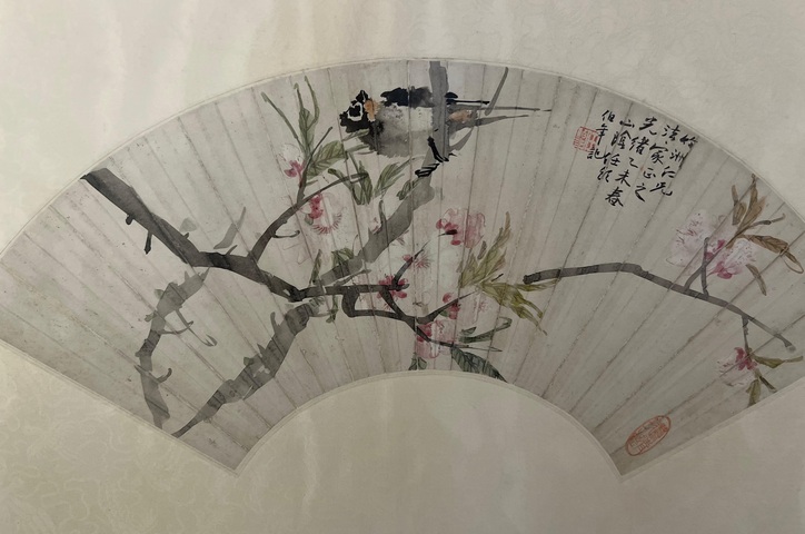 古玩字畫任伯年款花鳥真品鑒賞圖