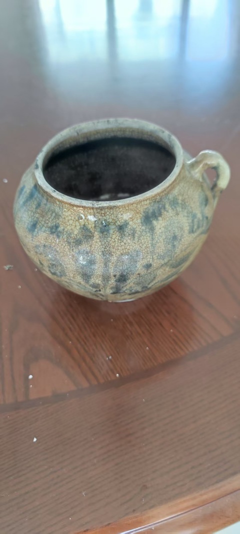 古玩陶瓷清代時(shí)期青花系罐真品鑒賞圖