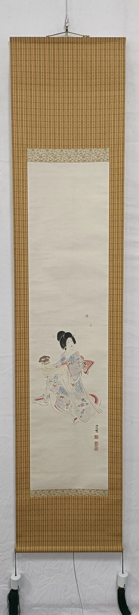 古玩字畫鏡獅子真品鑒賞圖
