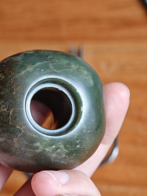 古玩玉器仿古玉珠子真品鑒賞圖