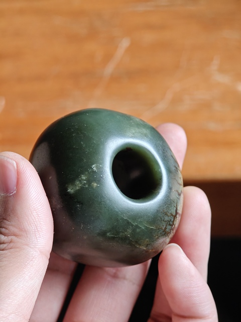 古玩玉器仿古玉珠子真品鑒賞圖