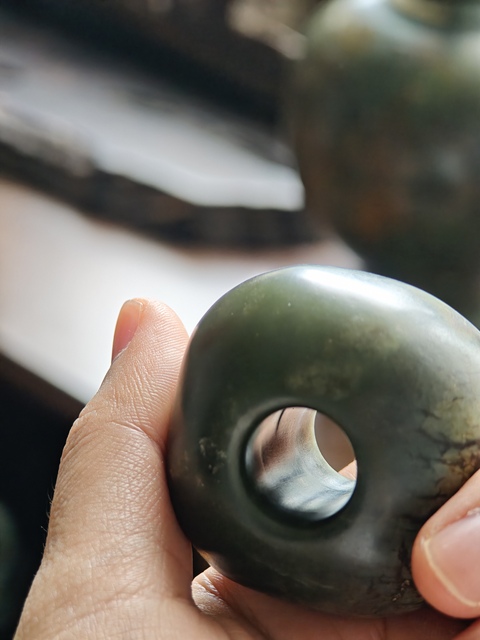 古玩玉器仿古玉珠子真品鑒賞圖