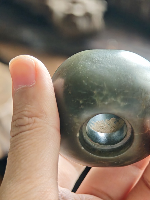 古玩玉器仿古玉珠子真品鑒賞圖