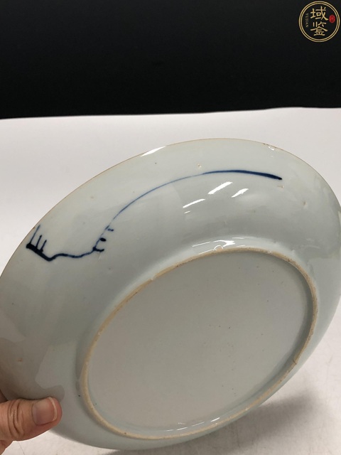 古玩陶瓷康熙·青花花卉紋盤拍賣,當前價格1500元