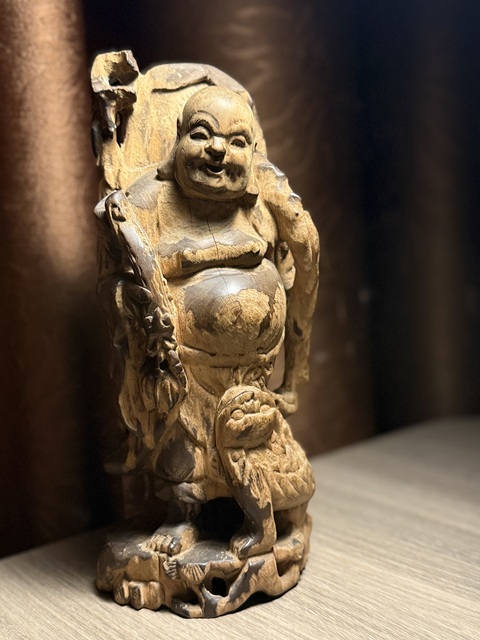 古玩雜項(xiàng)楠木木雕羅漢拍賣(mài),當(dāng)前價(jià)格18000元