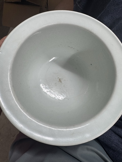 古玩陶瓷青花高足缸真品鑒賞圖
