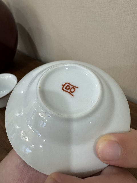古玩陶瓷金釉蘭花紋蓋碗真品鑒賞圖
