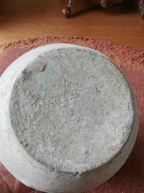 古玩陶瓷漢代綠釉蓋罐真品鑒賞圖
