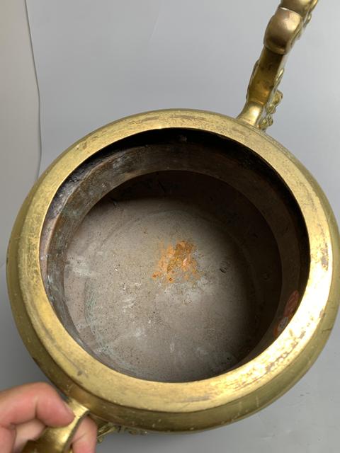 古玩銅器銅熏爐真品鑒賞圖