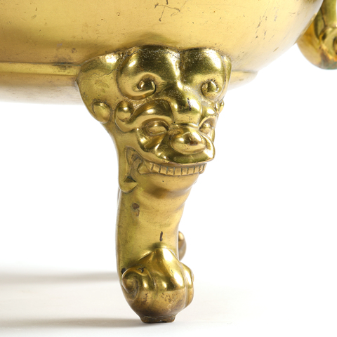 古玩銅器銅熏爐真品鑒賞圖