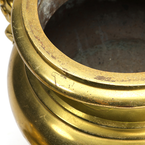 古玩銅器銅熏爐真品鑒賞圖
