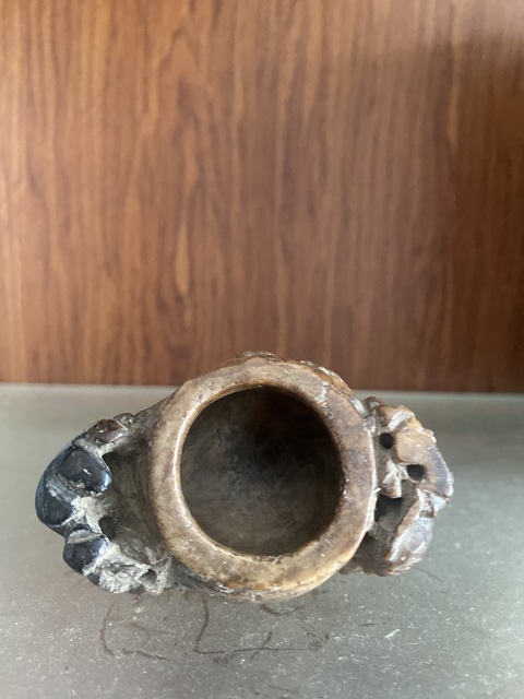 古玩雜項(xiàng)壽山石水盂真品鑒賞圖