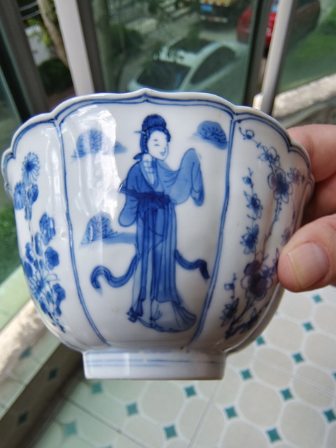 古玩陶瓷青花碗（初看老）真品鑒賞圖