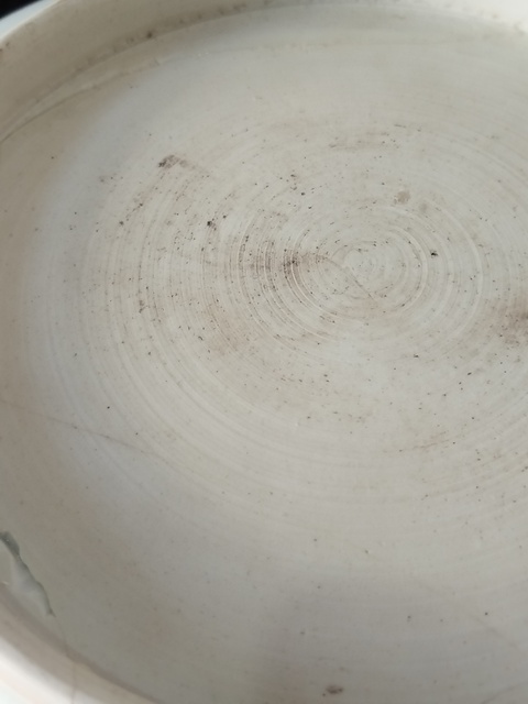 古玩陶瓷青花過墻龍紋盤真品鑒賞圖