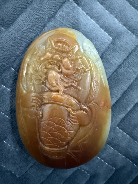 古玩玉器和田把件真品鑒賞圖