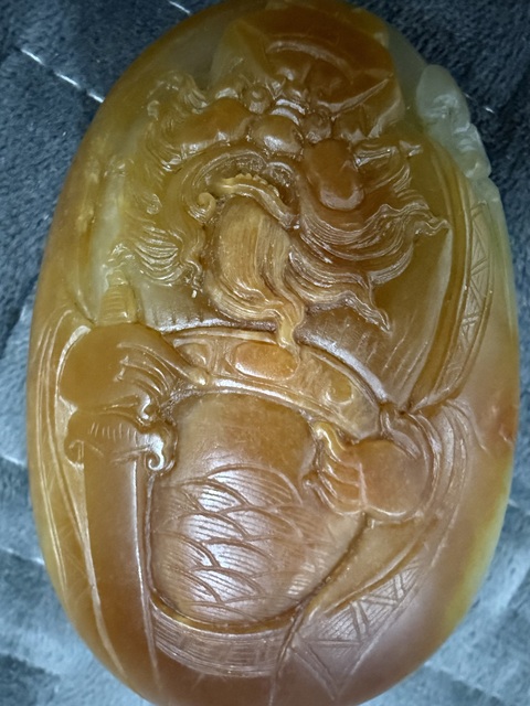 古玩玉器和田把件真品鑒賞圖