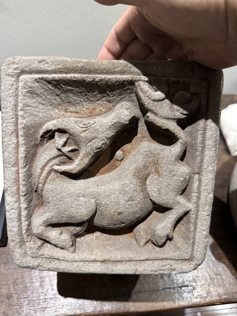 古玩雜項石雕構建真品鑒賞圖