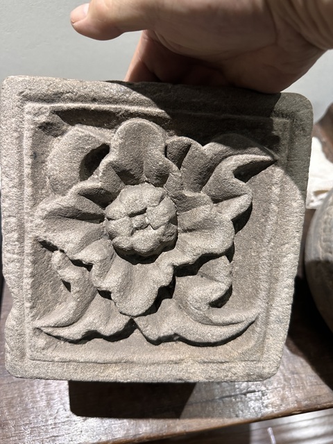 古玩雜項石雕構建真品鑒賞圖