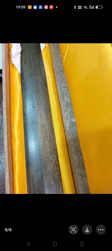 古玩銅器戰國竹節劍真品鑒賞圖