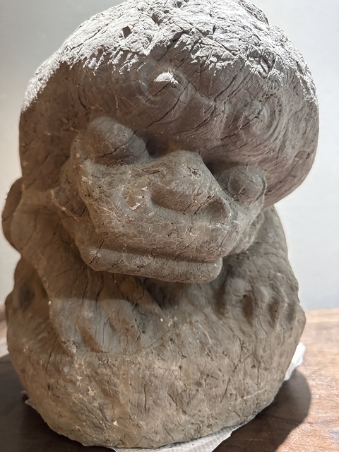 古玩雜項青石獅子真品鑒賞圖