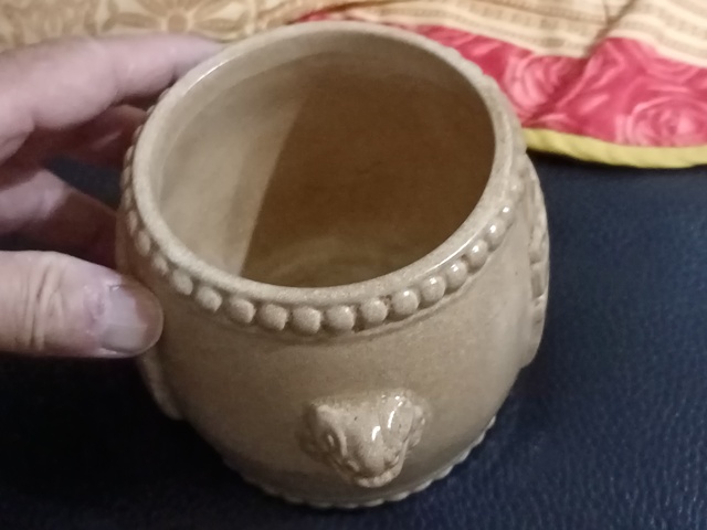 古玩陶瓷漳州窯雙鋪首香爐真品鑒賞圖