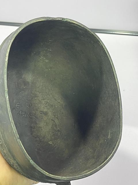古玩銅器提梁卣真品鑒賞圖