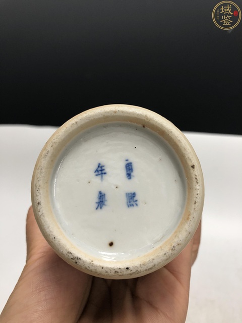古玩陶瓷光緒·青花花鳥紋雞腿瓶拍賣,當前價格2900元