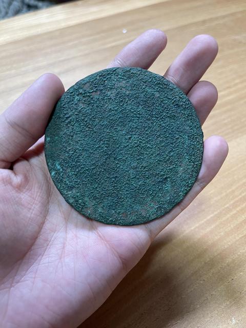 古玩銅器小鳥鏡拍賣，當前價格1200元