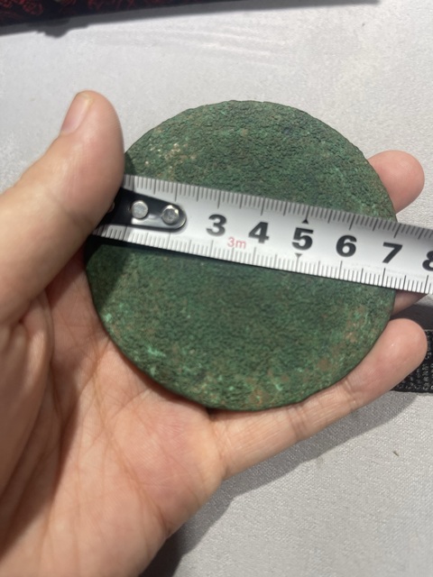 古玩銅器小鳥鏡拍賣，當前價格1200元