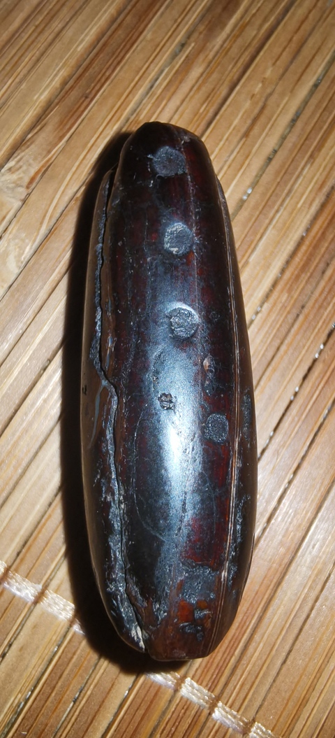古玩玉器仿古管珠真品鑒賞圖