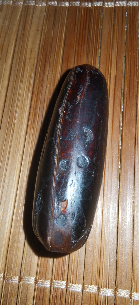 古玩玉器仿古管珠真品鑒賞圖