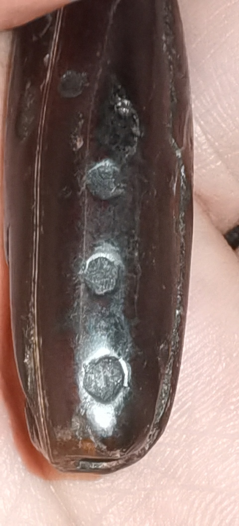 古玩玉器仿古管珠真品鑒賞圖