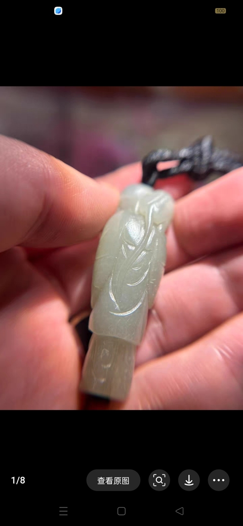 古玩玉器和田玉人真品鑒賞圖