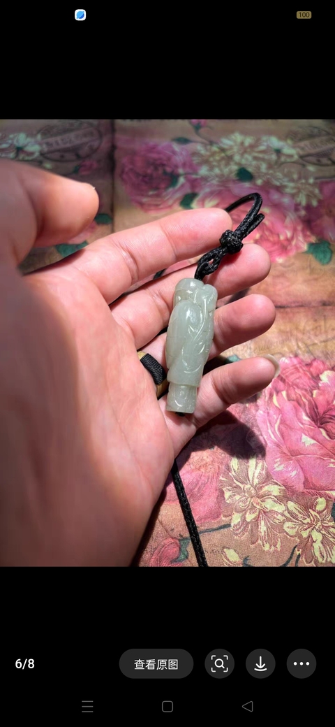 古玩玉器和田玉人真品鑒賞圖