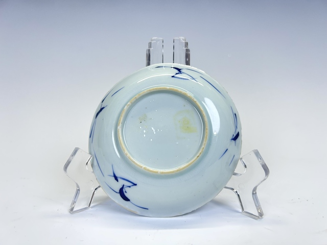 古玩陶瓷清康熙·青花花卉碟拍賣，當前價格68元
