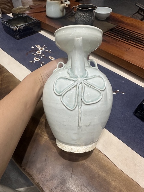 古玩陶瓷青白釉執(zhí)壺真品鑒賞圖