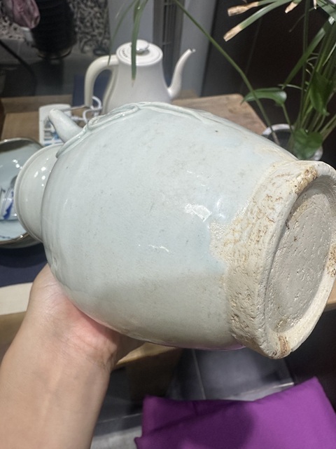古玩陶瓷青白釉執(zhí)壺真品鑒賞圖