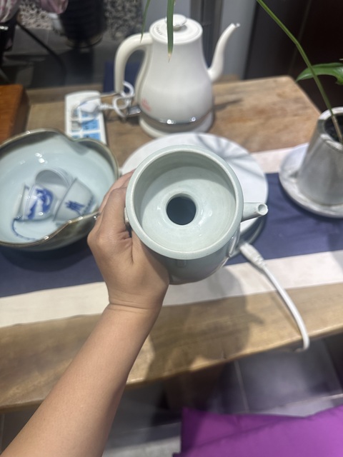古玩陶瓷青白釉執(zhí)壺真品鑒賞圖