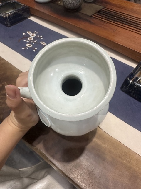 古玩陶瓷青白釉執(zhí)壺真品鑒賞圖