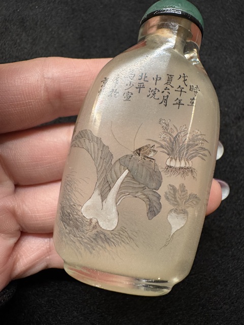 古玩雜項內畫鼻煙壺真品鑒賞圖