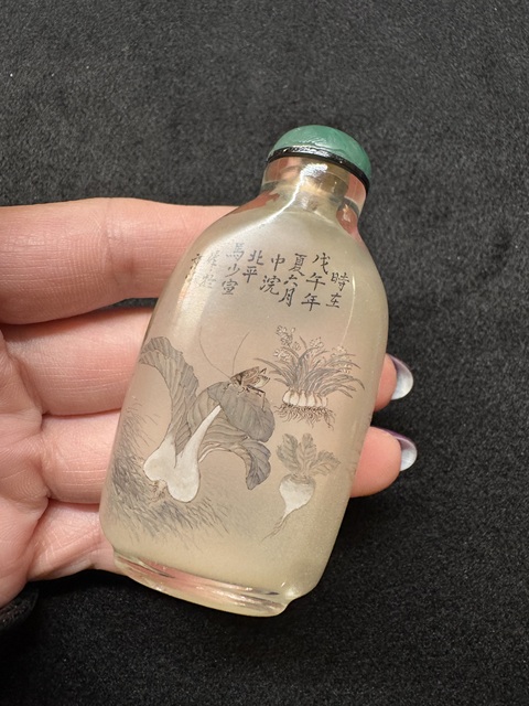 古玩雜項內畫鼻煙壺真品鑒賞圖