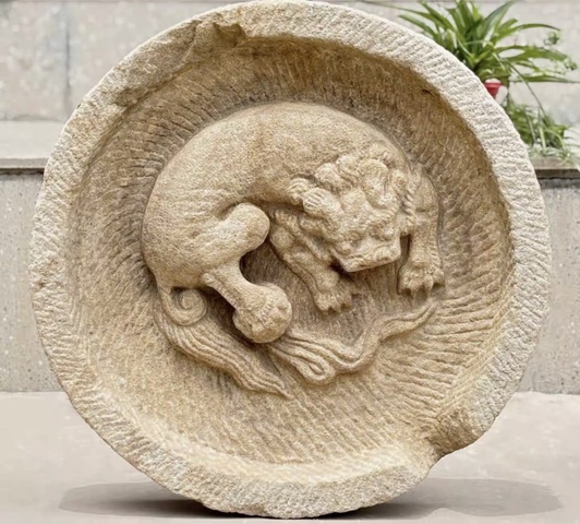古玩雜項獅子雕件真品鑒賞圖