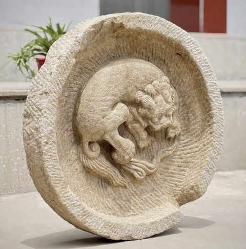 古玩雜項獅子雕件真品鑒賞圖