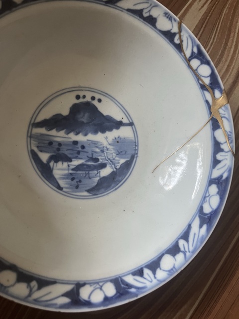 古玩陶瓷民國三星碗拍賣,當前價格350元