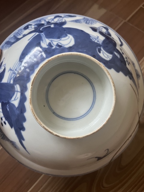 古玩陶瓷民國三星碗拍賣,當前價格350元
