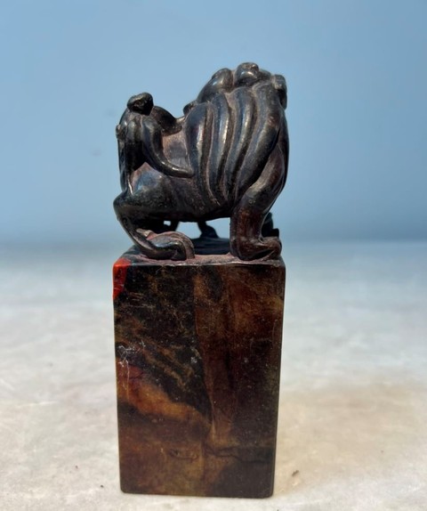 古玩雜項壽山石印章真品鑒賞圖