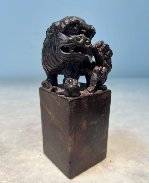 古玩雜項壽山石印章真品鑒賞圖