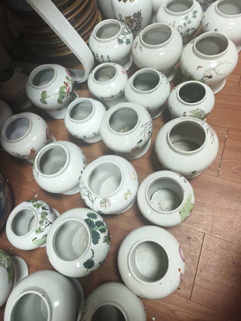 古玩陶瓷鳳紋將軍罐真品鑒賞圖